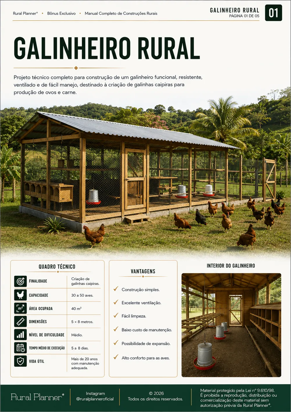 Amostra de projeto rural 9