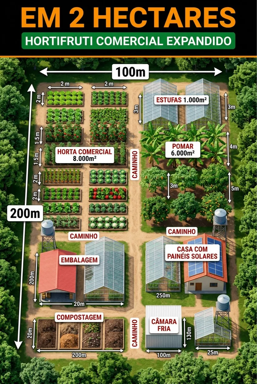 Amostra de projeto rural 15