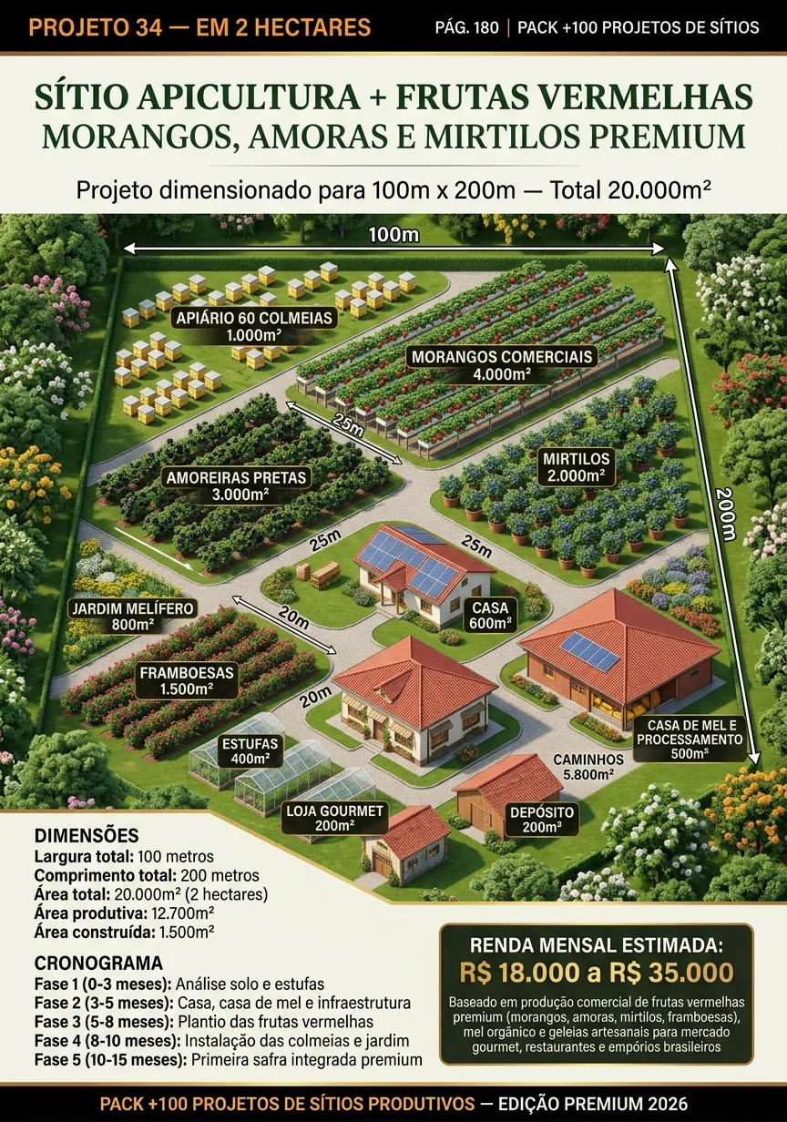 Amostra de projeto rural 16