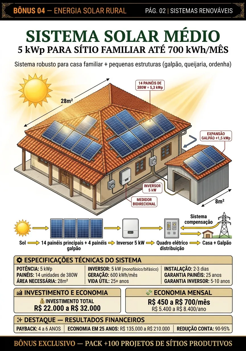 Amostra de projeto rural 17