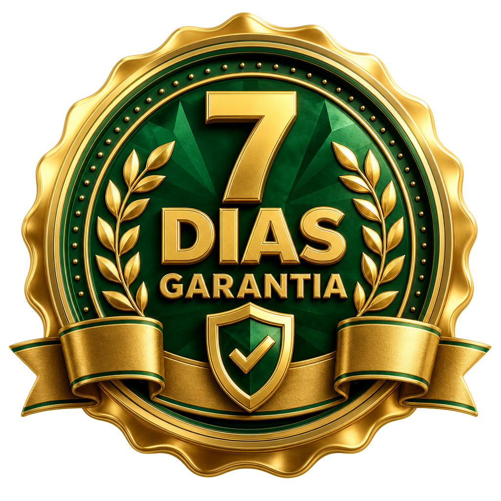 Selo de garantia incondicional de 7 dias